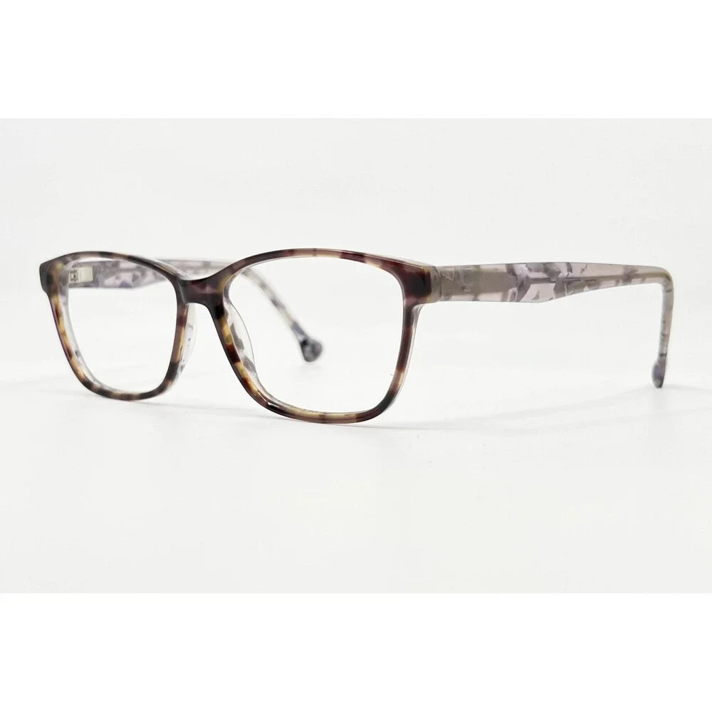 Spotlight Eyeglasses Womens Purple Tortoise Spotlight 205 Grape Toffee 53-15-140